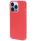 Mobiparts Coque iPhone 13 Pro Coque arrière en Silicone - Scarlet Red