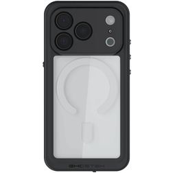 Ghostek Nautical Slim Coque Transparente iPhone 17 Pro Max MagSafe Coque arrière Imperméable Rigide Anti-Chocs - Transparent