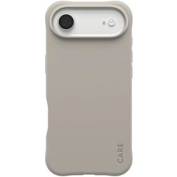 CARE by PanzerGlass Fashionable Coque iPhone Air MagSafe Coque arrière en Silicone - Vanilla