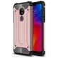 Mobigear Outdoor Coque Motorola Moto G7 Power Coque arrière Rigide Anti-Chocs - Rose doré