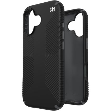 Speck Presidio2 Grip iPhone 17 Plastique rigide Coque arrière Antichoc - Noir