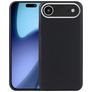 Mobigear Basics Coque iPhone Air Coque arrière en TPU Souple - Noir
