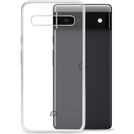 Mobilize Gelly Coque Transparente Google Pixel 6 Coque arrière en TPU Souple - Transparent