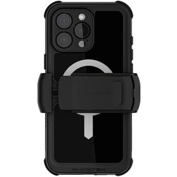 Ghostek Nautical Belt Coque iPhone 16 Pro Max MagSafe Coque arrière Imperméable Rigide Anti-Chocs - Noir