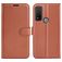 Mobigear Classic Housse TCL 20 R 5G Etui Porte-Monnaie - Marron