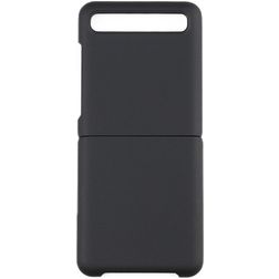 Mobigear Rubber Touch Coque Samsung Galaxy Z Flip Coque arrière en Silicone - Noir