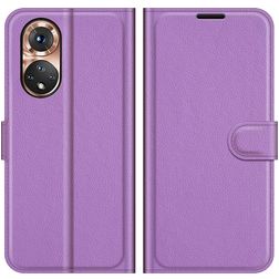 Mobigear Classic Housse HONOR 50 Etui Porte-Monnaie - Violet