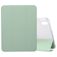 Mobigear Tri-Fold Gel Coque iPad 11 (2025) Etui en TPU,Similicuir + Porte-crayon - Vert
