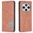 Mobigear Rhombus Slim Housse Xiaomi Redmi 14C Etui - Marron