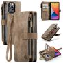 Caseme C30 Housse iPhone 14 Pro Max Etui Porte-Monnaie - Marron