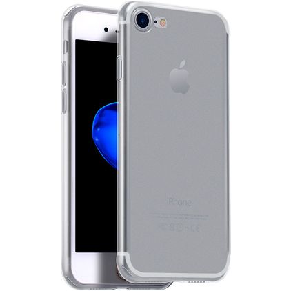 Mobigear Ultra Thin Coque Transparente iPhone 8 Coque arrière en TPU Souple Extra-fin - Transparent