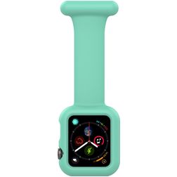 Mobigear Clip Case Bracelet Infirmière pour Apple Watch Épingle - 46/45/44 mm - Menthe