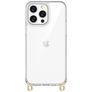 Mobigear Bungy Coque iPhone 14 Pro Max Coque arrière Rigide - Or