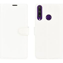 Mobigear Classic Housse Huawei Y6p Etui Porte-Monnaie - Blanc