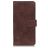 Mobigear Croco Housse HTC Desire 20 Pro Etui Porte-Monnaie - Marron