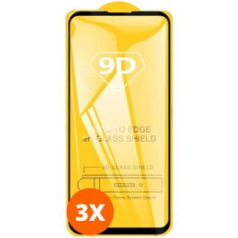 Mobigear Premium Samsung Galaxy A11 Verre trempé Protection d'écran - Compatible Coque - Noir (Lot de 3)