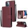 Mobigear Wallet Housse iPhone 14 Plus Etui Porte-Monnaie - Rouge
