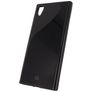 Mobilize Gelly Coque Sony Xperia XA1 Plus Coque arrière en TPU Souple - Noir