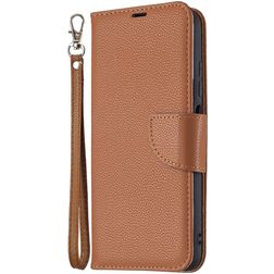 Mobigear Excellent Housse POCO M3 Pro Etui Porte-Monnaie - Marron