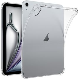Mobigear Cushion Coque iPad Air 13 Pouces (2025) Coque arrière en en TPU Souple - Transparent