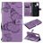 Mobigear Butterfly Housse OPPO A53 Etui Porte-Monnaie - Violet
