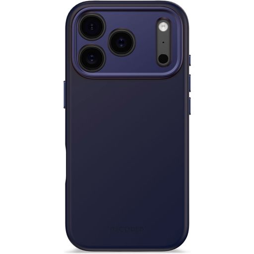 Decoded Coque iPhone 17 Pro Coque arrière en Silicone - True Navy