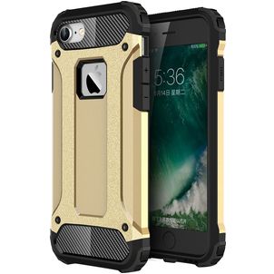 Mobigear Outdoor Coque iPhone 8 Coque arrière Rigide Anti-Chocs - Or
