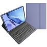 Mobigear Keys Coque iPad Air 5 (2022) Etui Clavier Bluetooth QWERTZ + Porte-crayon - Violet