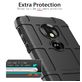 Mobigear Rugged Shield Coque Motorola Moto G7 Play Coque arrière en TPU Souple Anti-Chocs - Noir