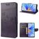 Mobigear Flowers Housse OPPO A17 Etui Porte-Monnaie - Violet