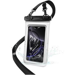 Mobilize Floating Bag TPU souple Étanche Pochette (max 19 cm x 11 cm) - Housse de protection - Blanc