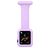 Mobigear Clip Case Bracelet Infirmière pour Apple Watch Épingle - 46/45/44 mm - Violet