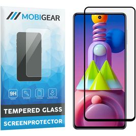 Mobigear Premium Samsung Galaxy M51 Verre trempé Protection d'écran - Compatible Coque - Noir