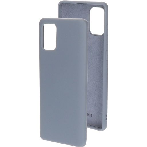 Mobiparts Coque Samsung Galaxy A71 Coque arrière en Silicone - Royal Grey