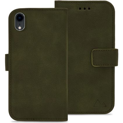 My Style Flex Wallet Housse iPhone XR Etui Porte-Monnaie - Forest Green