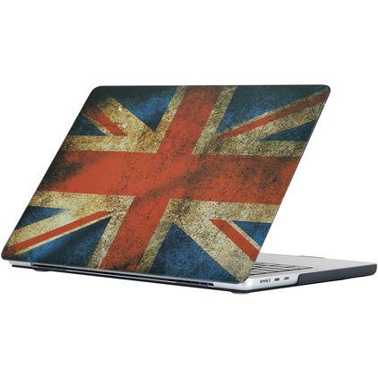 Mobigear Design MacBook Air 15 Pouces (2023-2026) Coque - UK Flag - Model A2941 / A3114 / A3241 / A3448