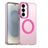 Mobigear Shockproof Coque Samsung Galaxy S26 Plus MagSafe Coque arrière Rigide - Rouge