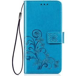 Mobigear Clover Housse Huawei P40 Pro Etui Porte-Monnaie - Bleu