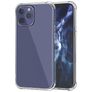 Mobigear Cushion Coque Transparente iPhone 12 Pro Max Coque arrière en TPU Souple Anti-Chocs - Transparent