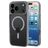 Mobiparts Hardcover Coque Transparente iPhone 17 Pro Max MagSafe Coque arrière Rigide - Transparent