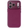 Decoded iPhone 18 Pro Max MagSafe Cuir véritable Coque arrière Antichoc - Aubergine