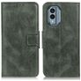 Mobigear Classy Housse Nokia X30 Etui Porte-Monnaie - Vert