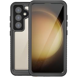 RedPepper Waterproof Coque Samsung Galaxy S24 Plus Coque arrière Imperméable Rigide Anti-Chocs - Noir