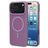 Mobiparts Slim Line Coque iPhone 17 Pro Max MagSafe Coque arrière Rigide - Imperial Purple