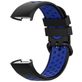 Mobigear Sport Plus Buckle Bracelet Silicone Fitbit Charge 3 Fermeture boucle ardillon - Noir / Bleu