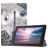 Mobigear Tri-Fold Coque Lenovo Tab E8 Etui - tour Eiffel