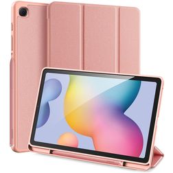 Dux Ducis Domo Coque Samsung Galaxy Tab S6 Lite Etui + Porte-crayon - Rose