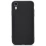 Xccess Invisible Thin Coque iPhone XR Coque arrière en TPU Souple Extra-fin - Noir