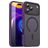 Mobigear Shockproof iPhone 18 Pro Max MagSafe Plastique rigide Coque arrière - Crystal Purple