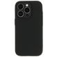 Mobiparts Coque iPhone 15 Pro MagSafe Coque arrière en Silicone - Noir